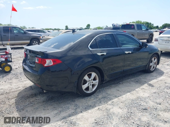 2010 Acura TSX with VIN JH4CU2F67AC037473, listed as a IAAI auction lot 42021853 with 182,648 mi miles. Bid and sale history available at carsss.com. Image 4.