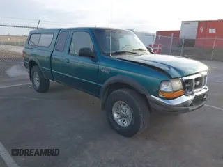 1998 Ford Ranger XL with VIN 1FTZR15X7WPA21257, listed as a IAAI auction lot 41839975 with 99,958 mi miles. Bid and sale history available at carsss.com. Image 1.