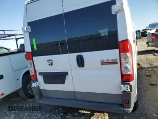 2017 Ram ProMaster Cargo with VIN 3C6TRVDGXHE503231, listed as a Copart auction lot 52055375 with 171,052 mi miles and Salvage Title. Bid and sale history available at carsss.com. Image 6.