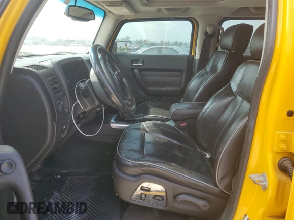 2006 Hummer H3 with VIN 5GTDN136X68125857, listed as a Copart auction lot 53573495 with 167,615 mi miles and Salvage Title. Bid and sale history available at carsss.com. Image 7.