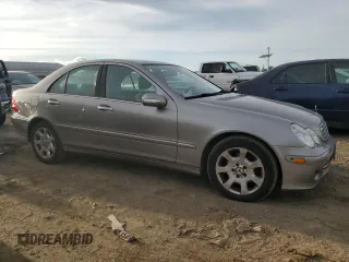 2006 Mercedes-Benz C 280 Luxury with VIN WDBRF92H56F793197, listed as a Copart auction lot 45790785 with 130,791 mi miles and Clean Title. Bid and sale history available at DreamBid. Image 4.