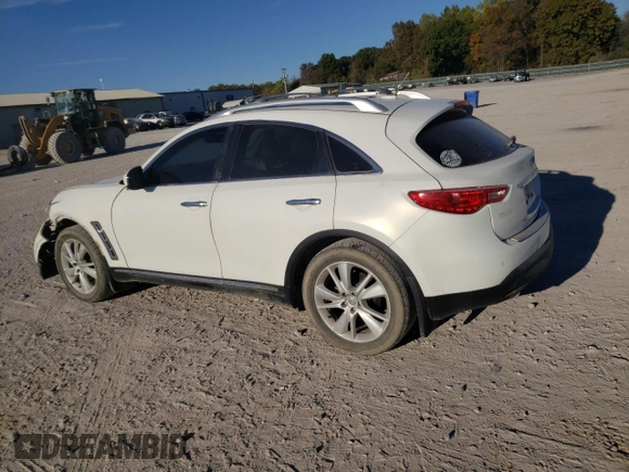 2012 Infiniti FX35 with VIN JN8AS1MU2CM121535, listed as a Copart auction lot 77134044 with 256,998 mi miles and Salvage Title. Bid and sale history available at carsss.com. Image 2.