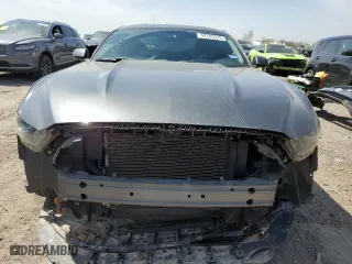 2015 Ford Mustang V6 with VIN 1FA6P8AM8F5373746, listed as a Copart auction lot 48785015 with 111,079 mi miles and Salvage Title. Bid and sale history available at carsss.com. Image 5.