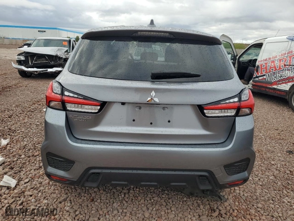 2022 Mitsubishi Outlander Sport ES with VIN JA4APUAU7NU006929, listed as a Copart auction lot 48774725 with 39,534 mi miles and Salvage Title. Bid and sale history available at carsss.com. Image 6.