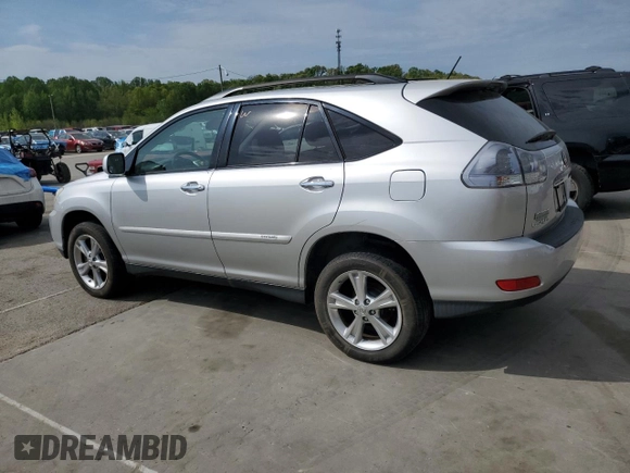 2008 Lexus RX 400h with VIN JTJHW31U282062288, listed as a Copart auction lot 53886005 with 264,042 mi miles and Clean Title. Bid and sale history available at DreamBid. Image 2.