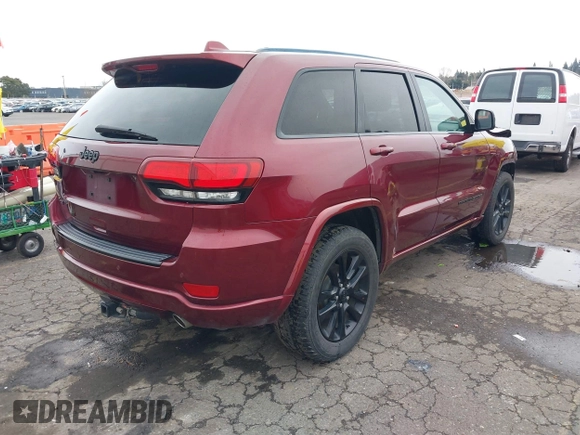 2018 Jeep Grand Cherokee Laredo E with VIN 1C4RJFAG6JC256341, listed as a IAAI auction lot 41635752 with 52,184 mi miles and . Bid and sale history available at DreamBid. Image 4.