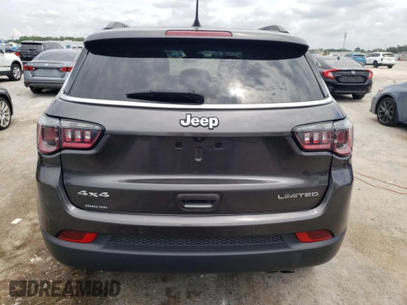 2021 Jeep Compass Limited z VIN 3C4NJDCB6MT602871, wystawiony jako Copart lot #64668185 z przebiegiem 71 822 mil mil oraz Szkoda całkowita • Salvage title. Historia ofert i sprzedaży dostępna na DreamBid. Obrazek 6.