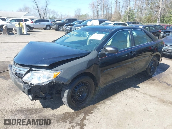 2013 Toyota Camry L with VIN 4T4BF1FK6DR334975, listed as a IAAI auction lot 41767573 with 165,026 mi miles. Bid and sale history available at carsss.com. Image 18.