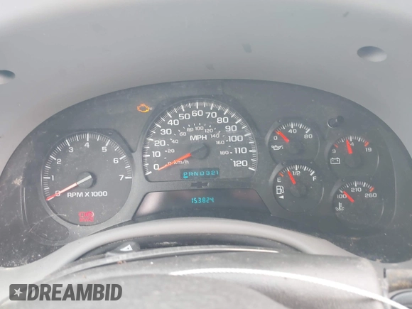 2005 Chevrolet TrailBlazer LS with VIN 1GNDS13SX52388713, listed as a IAAI auction lot 42100834 with 153,824 mi miles and . Bid and sale history available at DreamBid. Image 7.