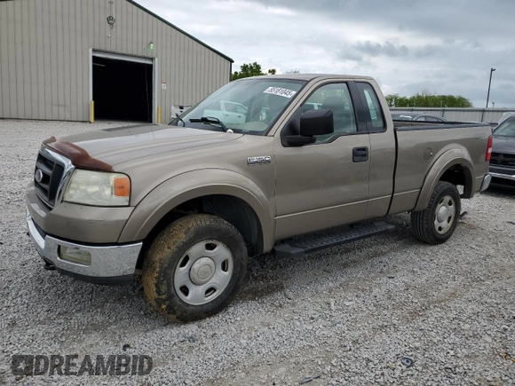 2004 Ford F-150 XL with VIN 1FTRF14W24NA41488, listed as a Copart auction lot 55181045 with Not provided miles and Salvage title. Bid and sale history available at DreamBid. Image 1.
