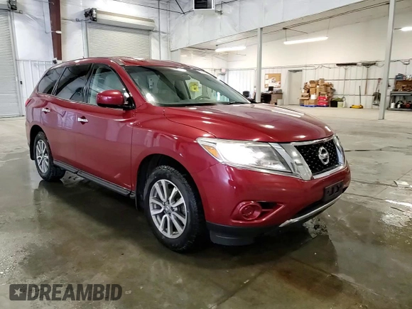 2013 Nissan Pathfinder SL with VIN 5N1AR2MM1DC679134, listed as a Copart auction lot 57031655 with 124,355 mi miles and Salvage title. Bid and sale history available at DreamBid. Image 14.