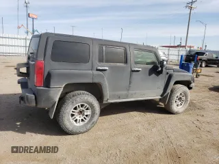 2006 Hummer H3 with VIN 5GTDN136168241481, listed as a Copart auction lot 72968914 with 207,162 mi miles and Salvage Title. Bid and sale history available at carsss.com. Image 3.