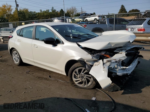 2024 Subaru Impreza with VIN JF1GUABC3R8391827, listed as a Copart auction lot 75197514 with 659 mi miles and Salvage Title. Bid and sale history available at carsss.com. Image 4.
