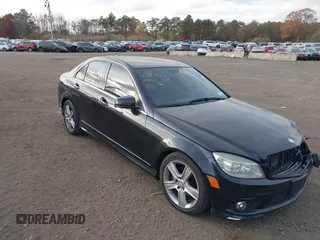 2010 Mercedes-Benz C-Class C 300 Sport with VIN WDDGF8BB5AR111107, listed as a IAAI auction lot 40727264 with 111,752 mi miles. Bid and sale history available at carsss.com. Image 1.