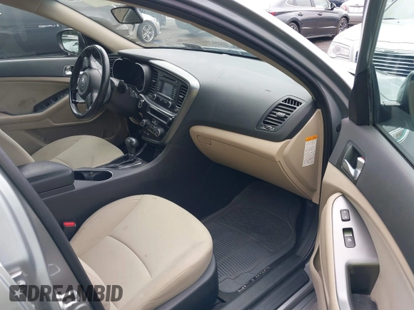 2014 Kia Optima LX with VIN KNAGM4AD7E5075815, listed as a IAAI auction lot 42669294 with 95,036 mi miles and . Bid and sale history available at DreamBid. Image 5.