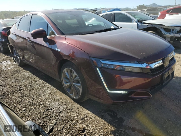 2018 Honda Clarity Plug-In Hybrid with VIN JHMZC5F14JC022982, listed as a Copart auction lot 47204414 with 38,569 mi miles. Bid and sale history available at carsss.com. Image 4.