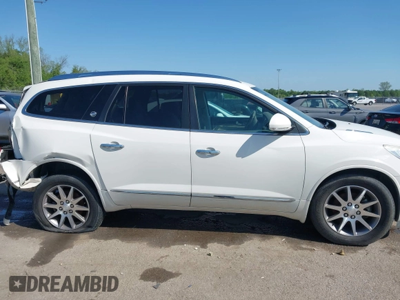 2014 Buick Enclave Leather with VIN 5GAKRBKD4EJ325568, listed as a IAAI auction lot 42007329 with 118,176 mi miles and . Bid and sale history available at DreamBid. Image 13.