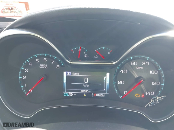 2018 Chevrolet Impala Premier with VIN 2G1125S30J9151830, listed as a IAAI auction lot 41751514 with 89,180 mi miles. Bid and sale history available at carsss.com. Image 7.