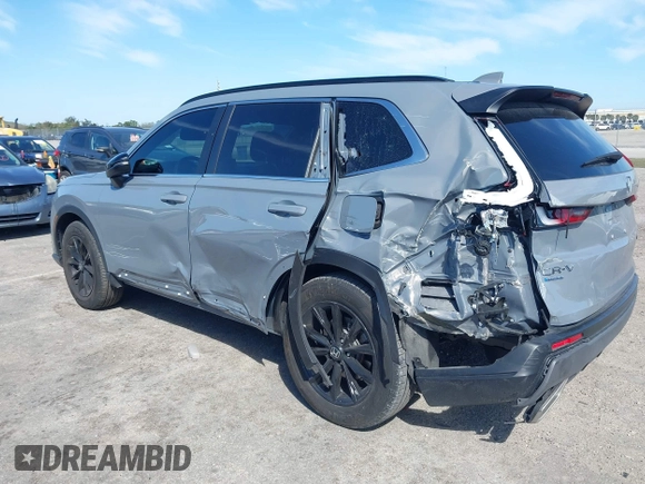 2024 Honda CR-V Sport with VIN 7FARS5H53RE025850, listed as a IAAI auction lot 41740782 with 27,398 mi miles and . Bid and sale history available at DreamBid. Image 6.