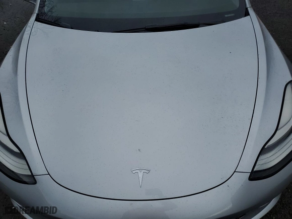 2018 Tesla Model 3 Long Range Battery with VIN 5YJ3E1EB0JF117059, listed as a Copart auction lot 46087105 with 78,733 mi miles and Salvage Title. Bid and sale history available at carsss.com. Image 12.