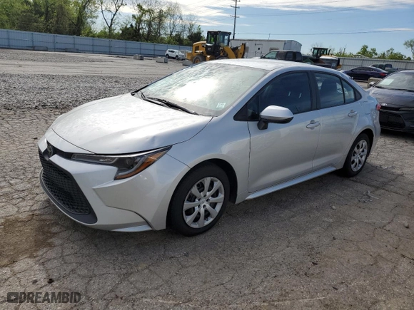 2021 Toyota Corolla LE with VIN 5YFEPMAE9MP250979, listed as a Copart auction lot 51715234 with 88,744 mi miles and Salvage Title. Bid and sale history available at carsss.com. Image 1.