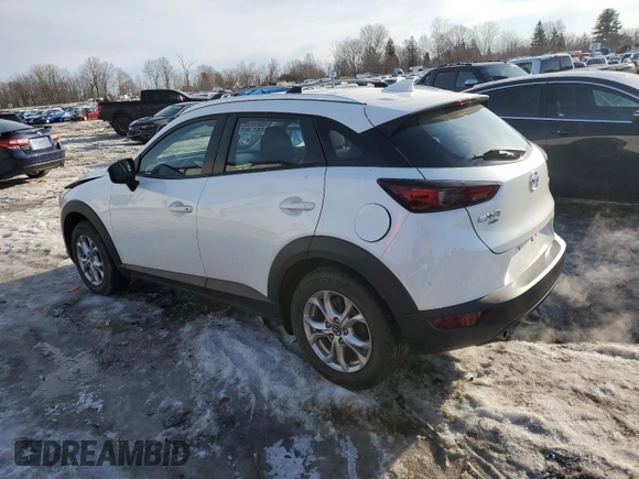 2019 Mazda CX-3 Sport with VIN JM1DKFB71K0423049, listed as a Copart auction lot 48686545 with 44,326 mi miles and Salvage Title. Bid and sale history available at carsss.com. Image 2.