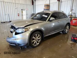 2008 Infiniti FX35 with VIN JNRAS08W38X206438, listed as a Copart auction lot 46406665 with 0 mi miles and Non Repairable. Bid and sale history available at carsss.com. Image 1.