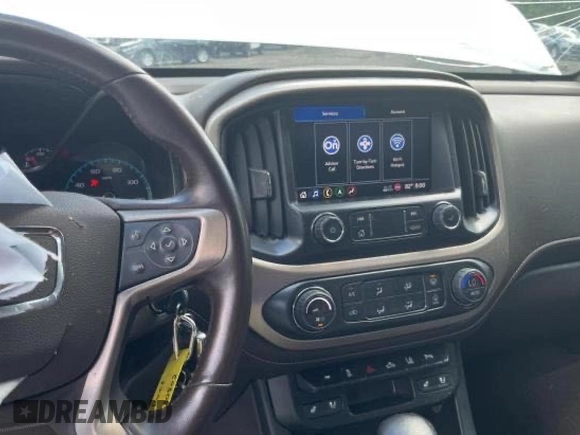 2022 GMC Canyon 2WD Denali with VIN 1GTG5EEN5N1119522, listed as a Copart auction lot 74137424 with 30,820 mi miles and Salvage Title. Bid and sale history available at carsss.com. Image 9.