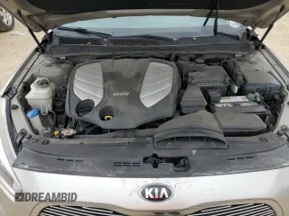 2014 Kia Cadenza Premium with VIN KNALN4D77E5134265, listed as a Copart auction lot 74512754 with 0 mi miles and Salvage Title. Bid and sale history available at carsss.com. Image 11.