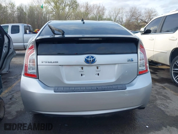 2012 Toyota Prius One with VIN JTDKN3DU2C0334107, listed as a IAAI auction lot 41891637 with 173,469 mi miles. Bid and sale history available at carsss.com. Image 16.