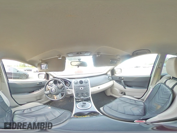 2008 Mazda CX-7 Grand Touring z VIN JM3ER29L880208537, wystawiony jako Copart lot #59418275 z przebiegiem 158 564 mil mil oraz Szkoda całkowita • Salvage title. Historia ofert i sprzedaży dostępna na DreamBid. Obrazek 14.