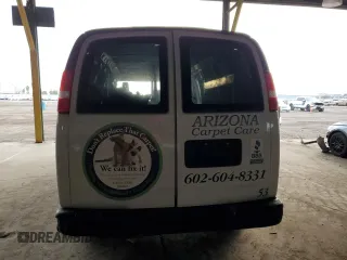 2021 Chevrolet Express Cargo with VIN 1GCWGBFP3M1187840, listed as a Copart auction lot 42579665 with Not provided miles and Non repairable. Bid and sale history available at DreamBid. Image 6.