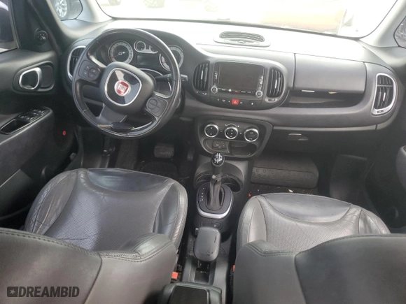 2014 FIAT 500L Lounge with VIN ZFBCFACH3EZ002687, listed as a Copart auction lot 71222884 with 230,545 mi miles and Salvage Title. Bid and sale history available at carsss.com. Image 8.