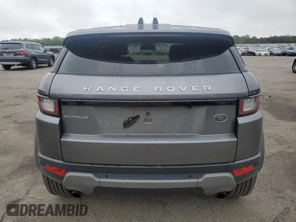 2017 Land Rover Range Rover Evoque SE with VIN SALVP2BG5HH218674, listed as a Copart auction lot 56915895 with Not provided miles and Salvage title. Bid and sale history available at DreamBid. Image 6.
