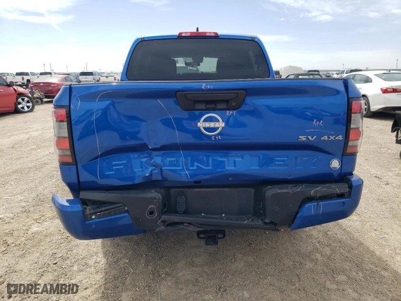 2024 Nissan Frontier PRO-4X with VIN 1N6ED1EK3RN601278, listed as a Copart auction lot 49314275 with 18,329 mi miles and Salvage Title. Bid and sale history available at carsss.com. Image 6.