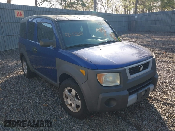 2004 Honda Element EX with VIN 5J6YH28584L005355, listed as a IAAI auction lot 42133319 with 180,320 mi miles and . Bid and sale history available at DreamBid. Image 1.