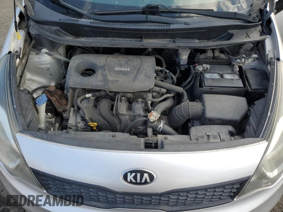 2016 Kia Rio LX with VIN KNADM4A38G6586327, listed as a Copart auction lot 79135274 with 0 mi miles and Clean Title. Bid and sale history available at carsss.com. Image 11.