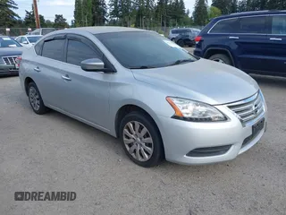 2014 Nissan Sentra SV with VIN 3N1AB7APXEY224802, listed as a IAAI auction lot 42215351 with 107,995 mi miles and . Bid and sale history available at DreamBid. Image 1.