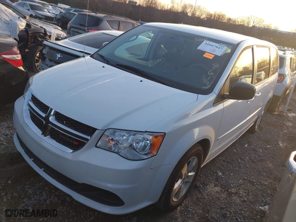 2016 Dodge Grand Caravan American Value Pkg with VIN 2C4RDGBG7GR328613, listed as a IAAI auction lot 41047847 with 104,603 mi miles. Bid and sale history available at carsss.com. Image 17.