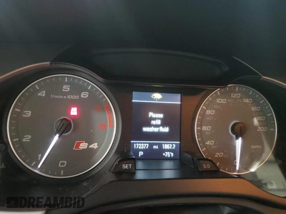 2011 Audi S4 Prestige with VIN WAUKGAFL8BA077088, listed as a Copart auction lot 70874014 with 172,377 mi miles and Salvage Title. Bid and sale history available at carsss.com. Image 9.
