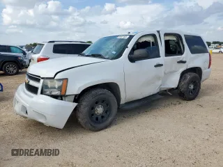 2013 Chevrolet Tahoe Commercial with VIN 1GNLC2E08DR271969, listed as a Copart auction lot 59407465 with Not provided miles and Salvage title. Bid and sale history available at DreamBid. Image 1.