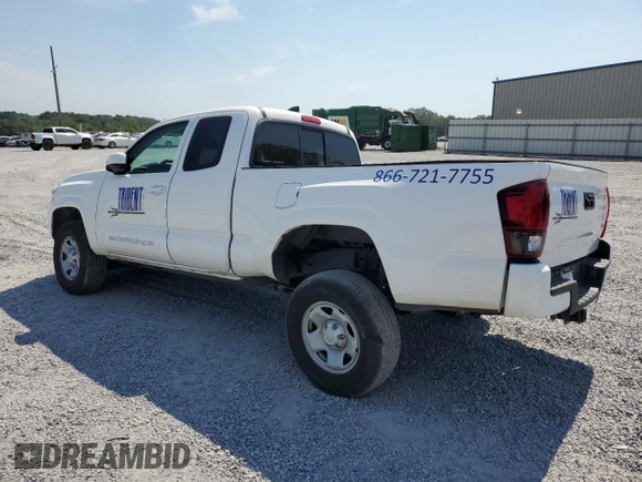 2022 Toyota Tacoma SR z VIN 3TYRZ5CN4NT018897, wystawiony jako Copart lot #59029334 z przebiegiem 34 070 mil mil oraz Szkoda całkowita • Salvage title. Historia ofert i sprzedaży dostępna na DreamBid. Obrazek 2.