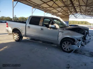 2006 Lincoln Mark LT with VIN 5LTPW18556FJ17515, listed as a Copart auction lot 76670124 with 240,204 mi miles and Salvage Title. Bid and sale history available at carsss.com. Image 4.
