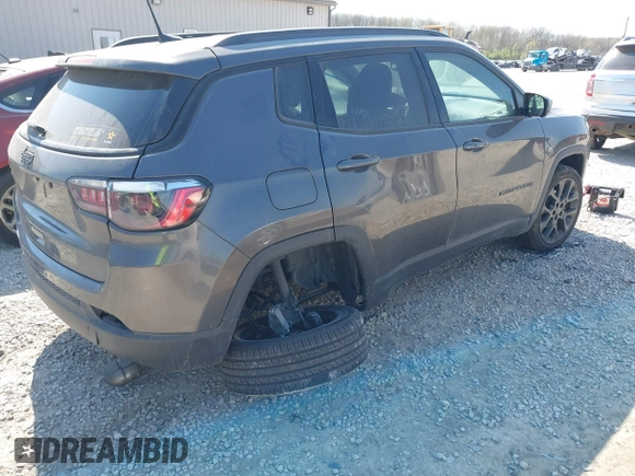 2021 Jeep Compass 80th Anniversary with VIN 3C4NJDEB0MT556774, listed as a IAAI auction lot 42051877 with 78,326 mi miles and . Bid and sale history available at DreamBid. Image 4.
