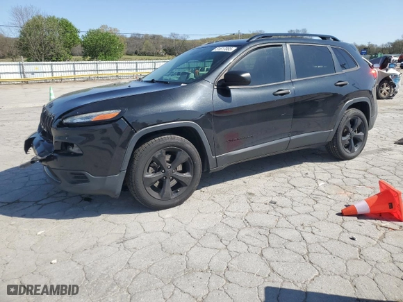 2016 Jeep Cherokee Altitude with VIN 1C4PJLAB1GW362245, listed as a Copart auction lot 51617085 with 172,465 mi miles and Salvage Title. Bid and sale history available at carsss.com. Image 1.