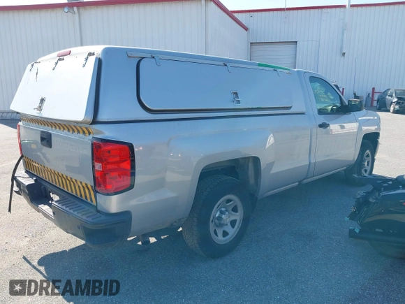 2017 Chevrolet Silverado 1500 LS with VIN 1GCNCNEH8HZ174026, listed as a IAAI auction lot 41753555 with 134,327 mi miles. Bid and sale history available at carsss.com. Image 4.