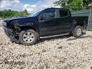 2015 GMC Canyon 4WD SLE with VIN 1GTG6BE34F1252557, listed as a Copart auction lot 61313294 with 16,084 mi miles and Salvage Title. Bid and sale history available at carsss.com. Image 1.