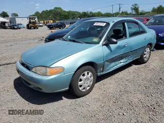 1998 Ford Escort LX with VIN 1FAFP10P1WW198981, listed as a Copart auction lot 60413215 with 82,113 mi miles and Salvage title. Bid and sale history available at DreamBid. Image 1.