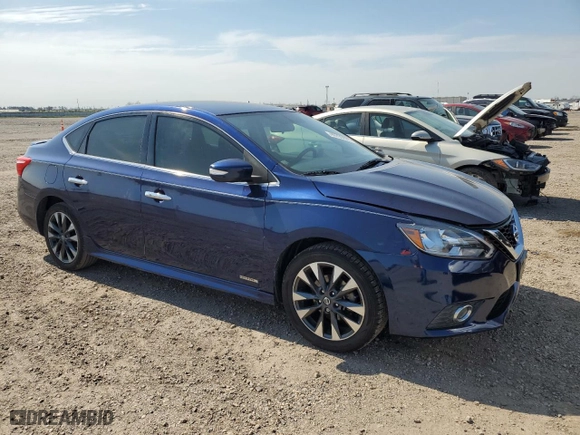 2019 Nissan Sentra S with VIN 3N1AB7AP4KY331016, listed as a Copart auction lot 46700695 with 105,527 mi miles and Salvage Title. Bid and sale history available at carsss.com. Image 4.