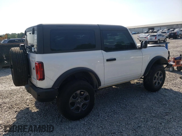 2022 Ford Bronco with VIN 1FMDE5AH1NLB73967, listed as a Copart auction lot 53656255 with 31,508 mi miles and Clean title. Bid and sale history available at DreamBid. Image 3.